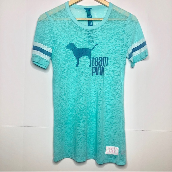 PINK Victoria's Secret Tops - VS PINK burnout tee